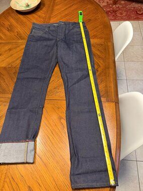 Raleigh Denim/Massdrop collaboration selvage jeans 33x36 new